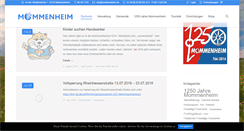 Desktop Screenshot of mommenheim.de